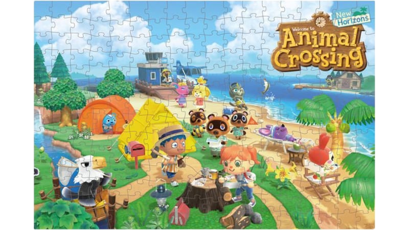 Animal top crossing puzzles